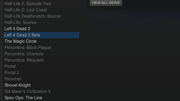 Απόκρυψη ή Διαγραφή Παιχνιδιών από το Steam 01