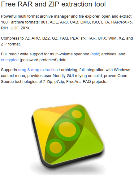 Άνοιγμα RAR πώς ανοίγω αρχεία RAR στα Windows, με Δωρεάν Εφαρμογές PeaZip 7-Zip 05