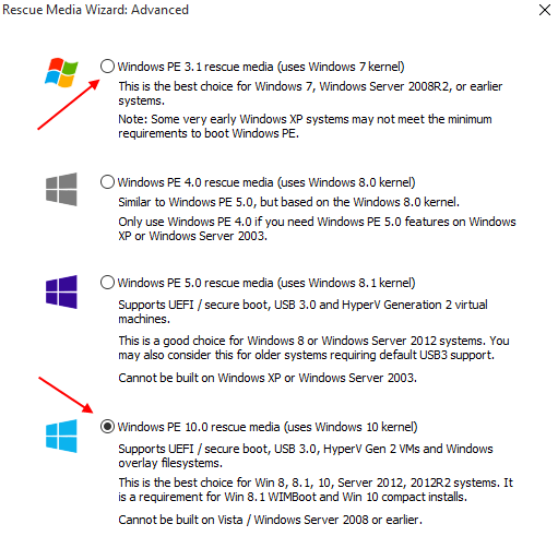 Αντίγραφα Ασφαλείας Windows με το Macrium Reflect free 24