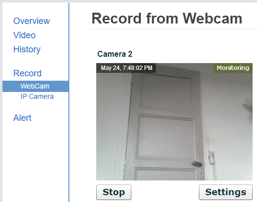 Δωρεάν Κάμερα Παρακολούθησης μέσω Internet με Webcam 06
