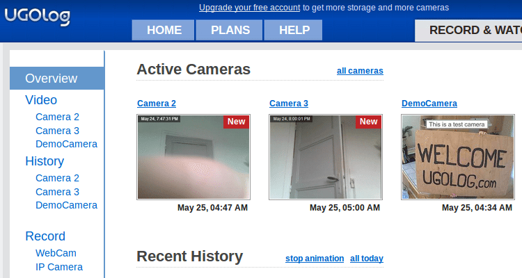 Δωρεάν Κάμερα Παρακολούθησης μέσω Internet με Webcam 17