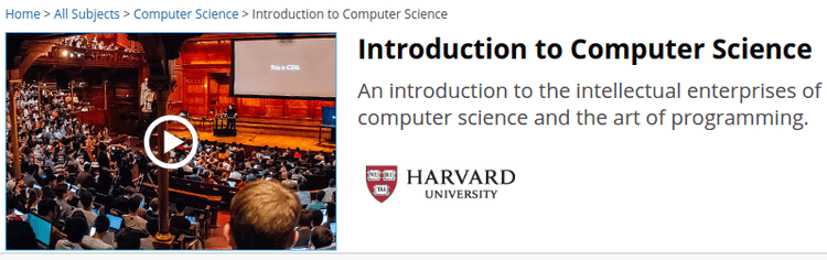 Με ποια γλώσσα προγραμματισμού να ξεκινήσω Harvard