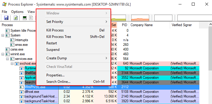 Ενδείξεις Συστήματος για Επεξεργαστή, RAM, Δίκτυο, Δίσκο 11