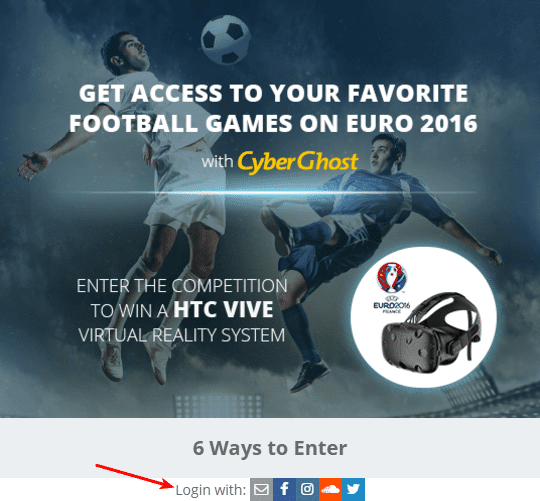 Κερδίστε ένα HTC Vive στο Διαγωνισμό του CyberGhost 02