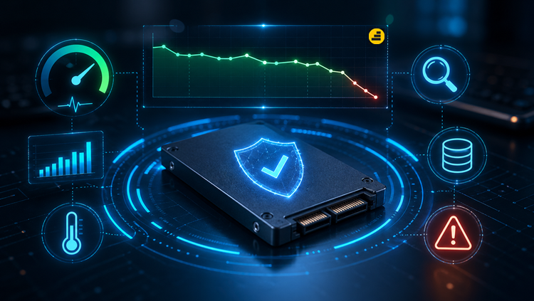 SSD CrystalDisklnfo SMART Data 8