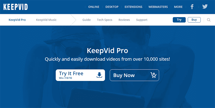 Παρουσίαση KeepVid Pro 19