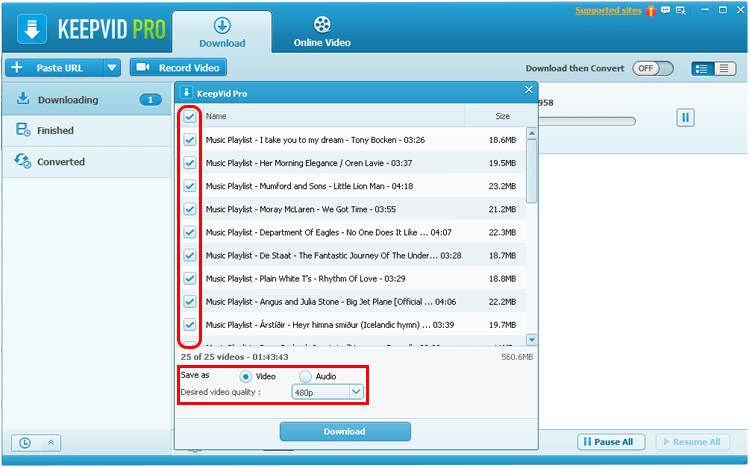 Παρουσίαση KeepVid Pro 7