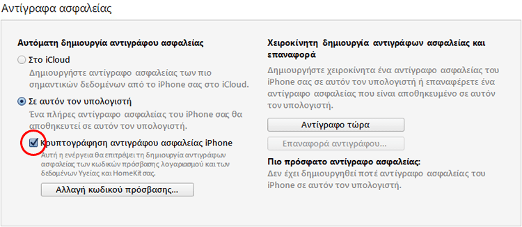 Όλες οι Μέθοδοι για Αντίγραφα Ασφαλείας σε iPhone backup iPad 07