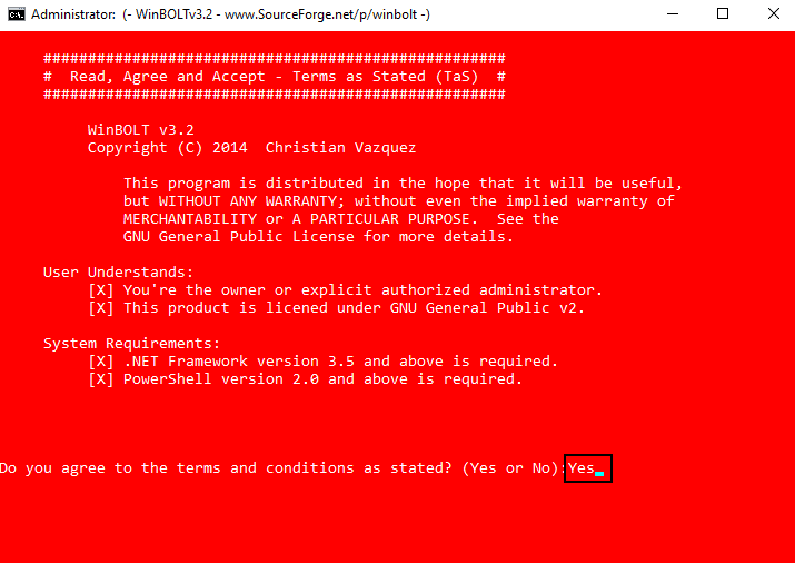 Συντήρηση των Windows με το WinBOLT 08