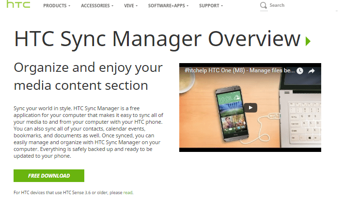 htc sync manager android htc sync manager android