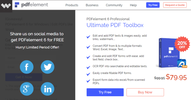 pdfelement 6 pro licensed email and registration code