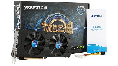 Παρουσίαση: Yeston GTX 1060 - Η φτηνότερη 1060 της αγοράς