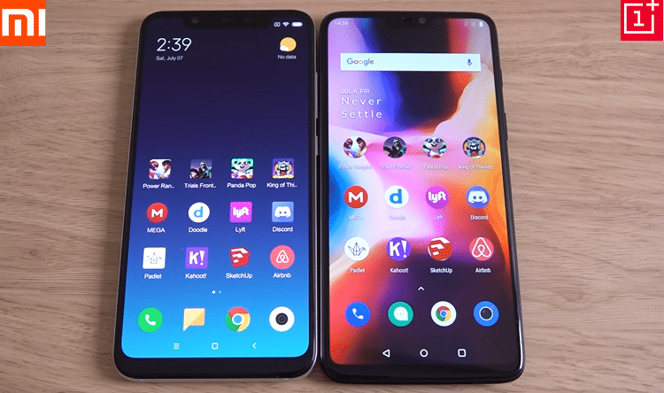 OnePlus 6 vs Xiaomi Mi 8 34