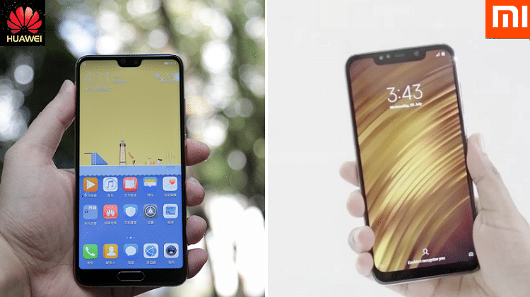 Huawei P20 Pro vs Xiaomi Poco F1 2