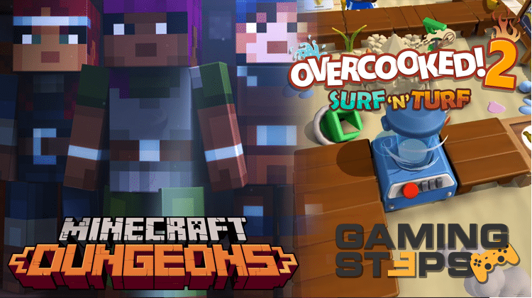 GamingSteps#2018105 - Minecraft Dungeons, Overcooked 2 DLC, Νέο Παιχνίδι Harry Potter