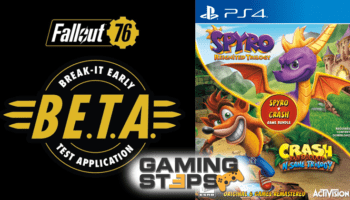 GamingSteps#20181102 - Fallout 76 Beta, Spyro & Crash, Ban Σε Σχεδιαστή του Battlefield V