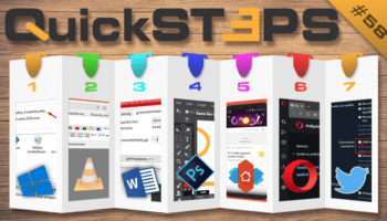 QuickSteps#58 - Σκούρο θέμα Opera, Επαναφορά κάδου ανακύκλωσης, Διεπαφή VLC