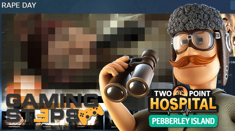GamingSteps#20190308 - Το Rape Day Εκτός Steam, Nintendo VR Kit, Two Point Hospital DLC