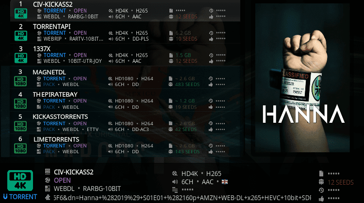 KodiSteps: Όλα Τα Torrent Ταινιών Σε 1080p-4Κ, Και Προσθήκη Υποτίτλων