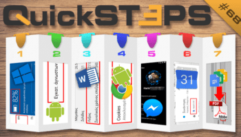 QuickSteps#68 - Πλάγια Εγκατάσταση Android Pie, Νυχτερινή Λειτουργία Messenger