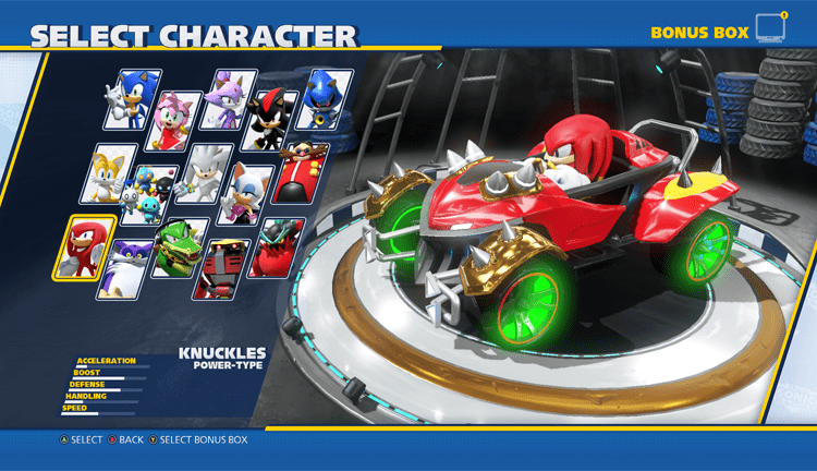 Οι χαρακτήρες του Team Sonic Racing