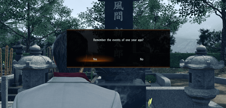 Θυμήσου το παρελθόν στο yakuza kiwami 2