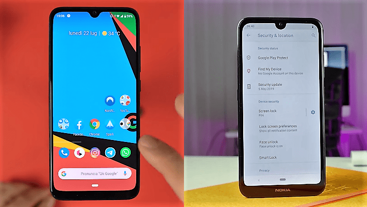 Xiaomi Mi A3 vs Nokia 2.2 10αα