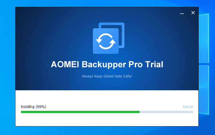 Πλήρες Windows Backup Image με το AOMEI Backupper Pro 1 (2)
