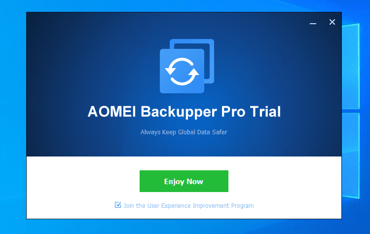 Πλήρες Windows Backup Image με το AOMEI Backupper professional 1 (3)