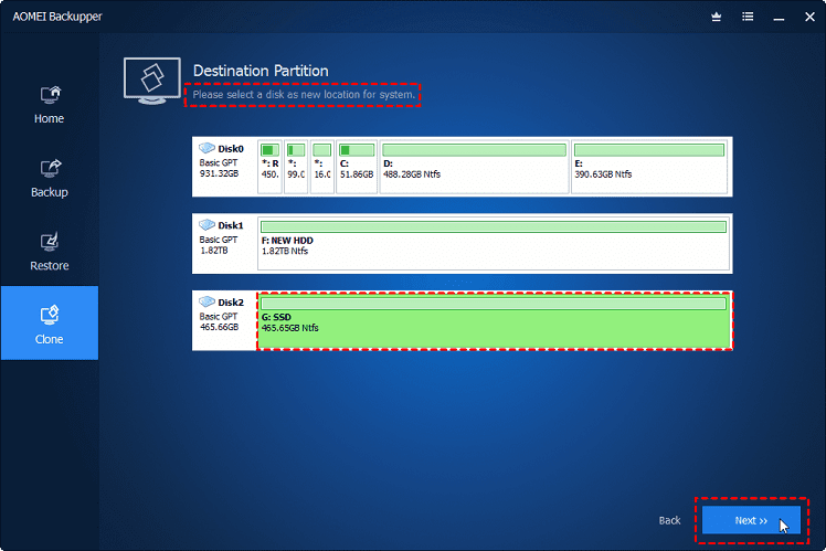 Πλήρες Windows Backup Image με το AOMEI Backupper professional 20