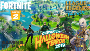 GamingSteps#20191019 - Νέα Παιχνίδια LoL, Fortnite Chapter 2, Overwatch Halloween Terror 2019