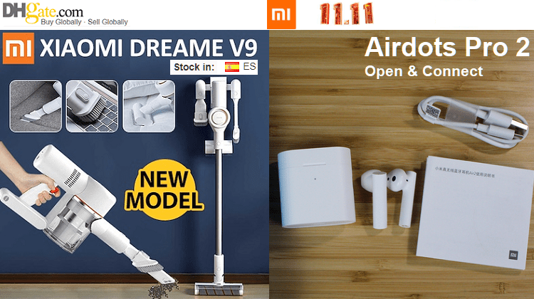 Τιμές Χονδρικής Στα Νέα Xiaomi Airdots Pro 2 & Dreame V9 - 4 Σε 1