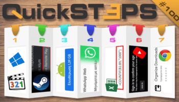 QuickSteps#100 - Σημαντικά Μηνύματα WhatsApp, NSFW Βίντεο Στο YouTube