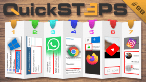 QuickSteps#98 - Χρήση Δεδομένων Whatsapp, Aero Shake Windows, Ασφάλεια Firefox