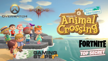 GamingSteps#20200222 - Fortnite Top Secret, Animal Crossing: New Horizons, Diablo Anime