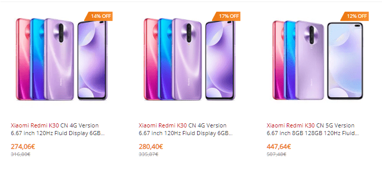 Samsung Galaxy A71 vs Xiaomi Redmi K30 10ββ