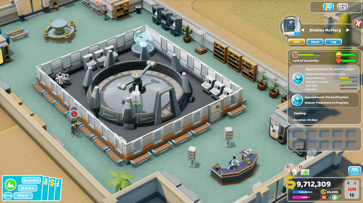 Edit: Two Point Hospital Console Review: Αδιάκοπο γέλιο με συνταγή γιατρού