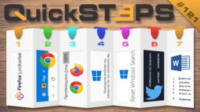 QuickSteps#121 - Firefox Password Manager, Chrome Tab Groups, Σύνδεση Κινητού Με PC