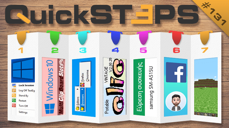QuickSteps#131 - Minecraft Στον Browser, Facebook Avatar, Εξελιγμένο Πρόχειρο