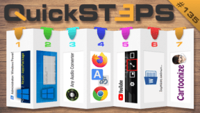 QuickSteps#135 - Επαναφορά Windows App, Ήχος Από Βίντεο, Δημιουργία Cartoon