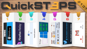 QuickSteps#137 - Fortnite Χωρίς Play Store, Κλείδωμα Αρχεία, Εικονικά Email Firefox