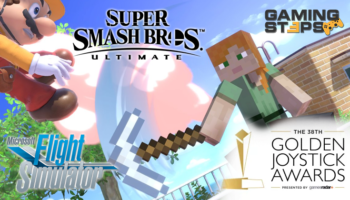 GamingSteps#20201003 - Super Smash Bros. Minecraft, Golden Joystick Awards, Flight Simulator