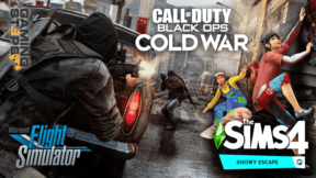 GamingSteps#20201024 - CoD Cold War PC Cheaters, Flight Simulator Fix, Sims 4 Snowy Escape