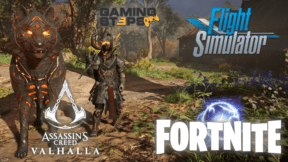 GamingSteps#20201205 - Flight Simulator VR, Δωρεάν Premium AC Valhalla, Fortnite Kratos