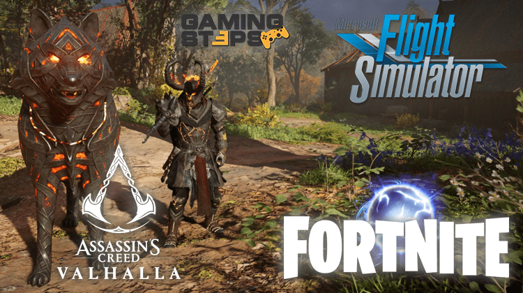 GamingSteps#20201205 - Flight Simulator VR, Δωρεάν Premium AC Valhalla, Fortnite Kratos
