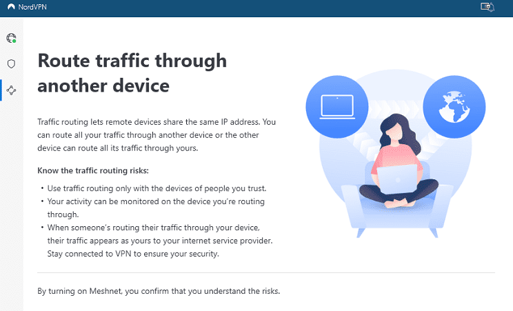 NordVPN Meshnet 2μμμααα