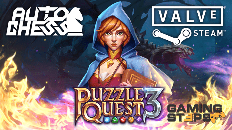 GamingSteps#20210123 - Πρόστιμο Στη Valve, Auto Chess MOBA, Puzzle Quest 3