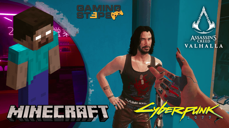 GamingSteps#20210129 - Cyberpunk 2077 Sex Mod, Minecraft Herobrine, AC Valhalla Isu Bow