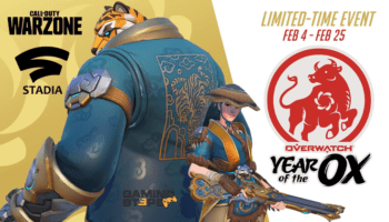 GamingSteps#20210206 - 60.000 Ban Στο CoD Warzone, Google Stadia, Overwatch Lunar New Year