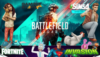 GamingSteps#20210612 - Battlefield 2042, Fortnite Invasion, The Sims 4 Cottage Living